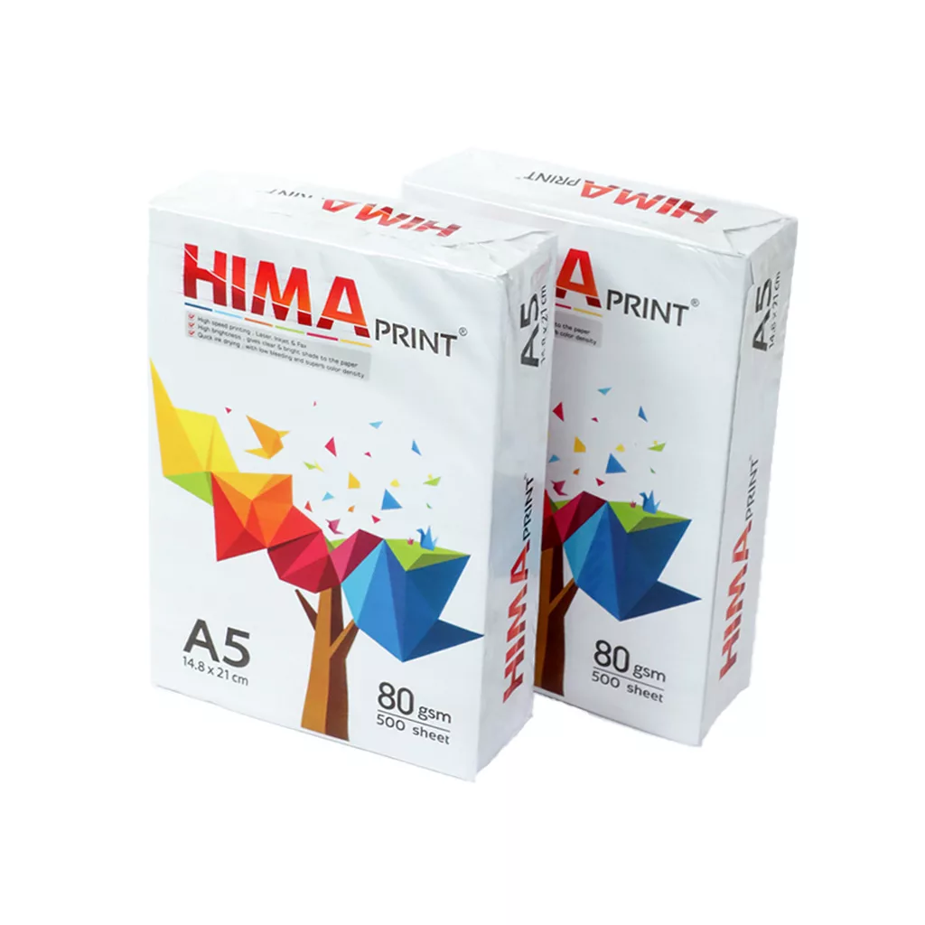 کاغذ A5 هیما بسته 500 برگی