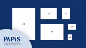 کاغذ A4 چه تفاوتی با A5 و A3 دارد؟ | مقایسه ابعاد + کاربردها