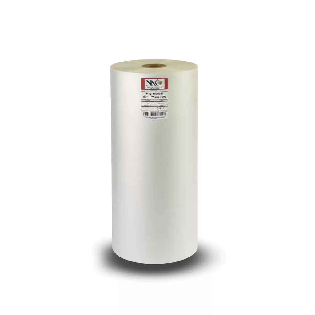 سلفون حرارتی مات BOPP برند NAC ضخامت 18 میکرون