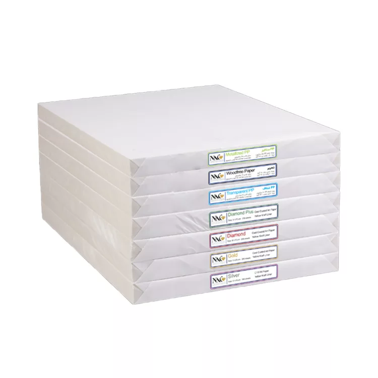 کاغذ پشت چسبدار شیت متالایزMetallized PP