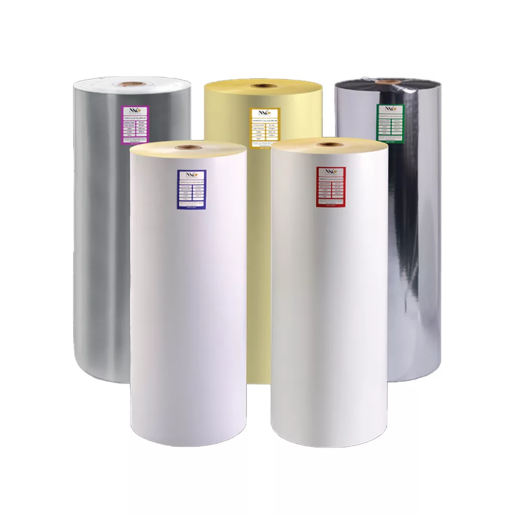 فیلم متالایز پشت چسبدارPP