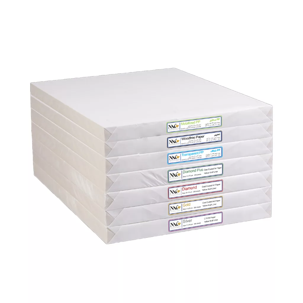 کاغذ پشت چسبدار شیت شفاف Transparent PP